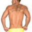 CheapUndies Yellow Square Swim Trunk