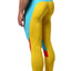 CheapUndies Yellow & Aqua Panel Performance Tight