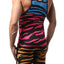 CheapUndies Zebra Fun Compression Singlet