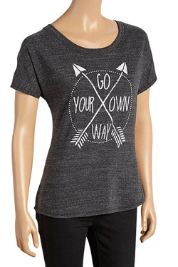 Choke Black GYOW Dolman Tee thumbnail 2