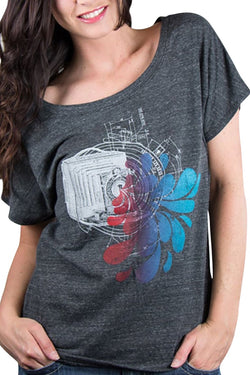 Choke Black Magic-Camera Dolman Tee thumbnail 1