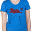 Choke Blue Dober-Man Tee