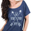 Choke Blue GYOW Dolman Tee