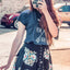 Choke Blue GYOW Dolman Tee