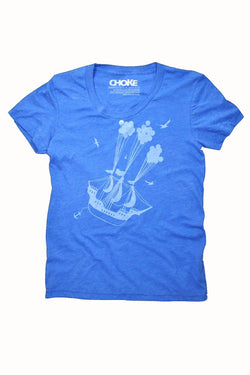 Choke Blue Sail Tee thumbnail 3
