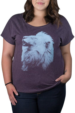 Choke Burgundy Jungle-King Dolman Tee thumbnail 1