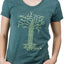 Choke Green Circuit-Tree Tee
