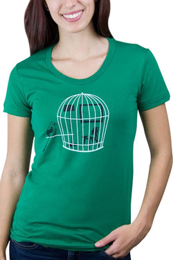 Choke Green J-Bird Tee thumbnail 1