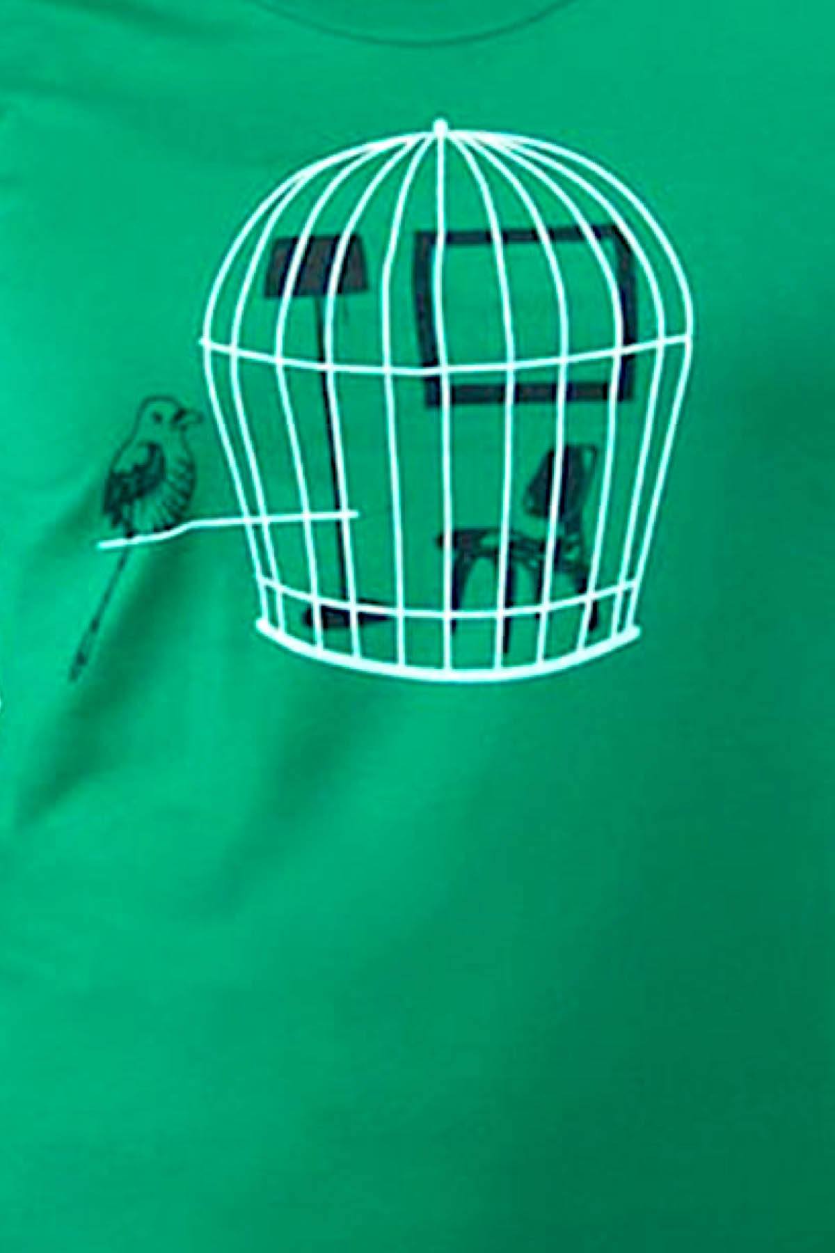 Choke Green J-Bird Tee