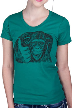 Choke Green Thumbs-Up Tee thumbnail 1