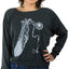 Choke Grey Feather Sweatshirt