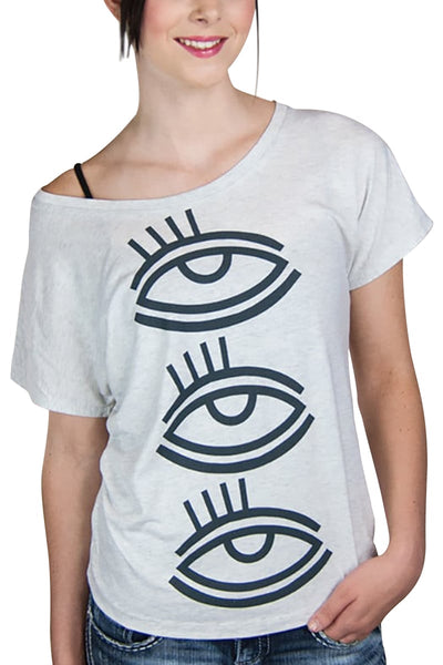 Choke Grey Third Eye Dolman Tee