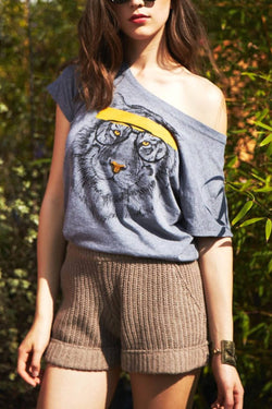 Choke Grey Tiger Dolman Tee thumbnail 1