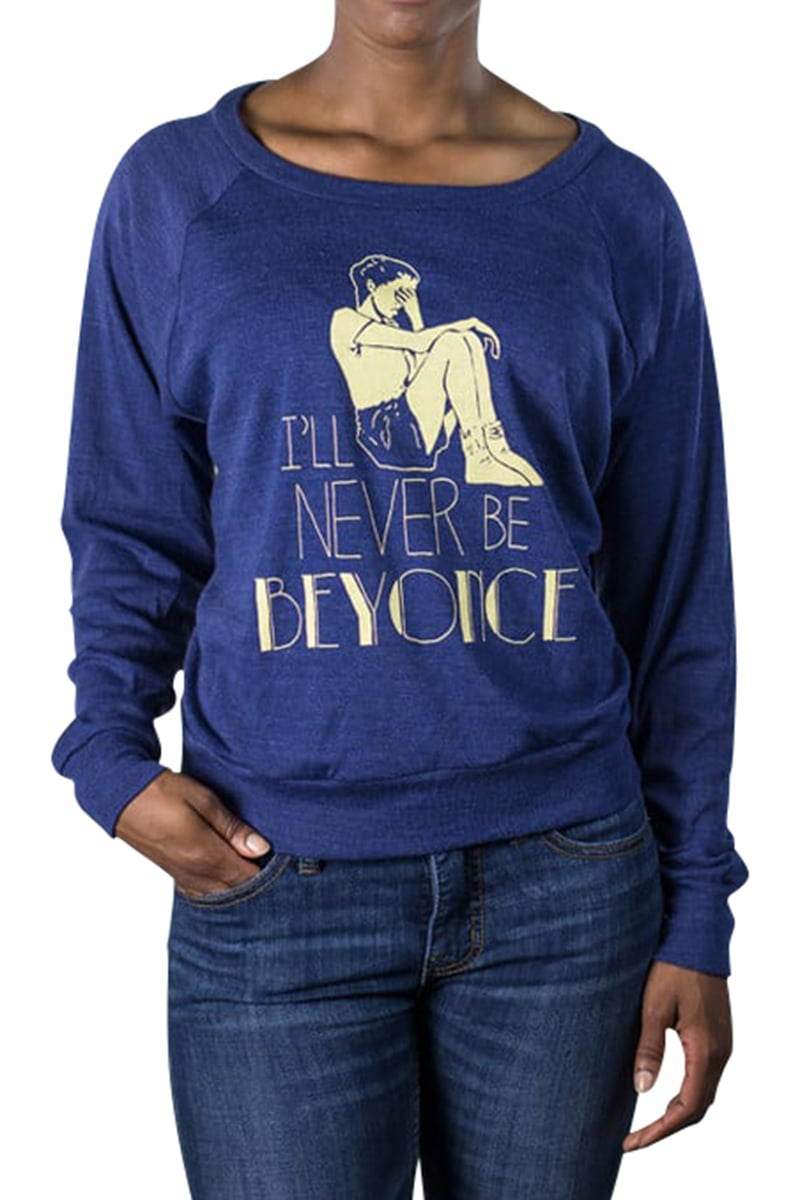 Choke Indigo Beyonce Raglan Sweatshirt – CheapUndies