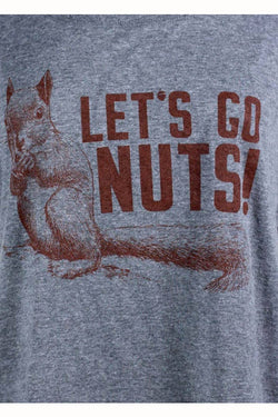 Choke Let's Heather-Grey Go-Nuts Dolman Tee thumbnail 3