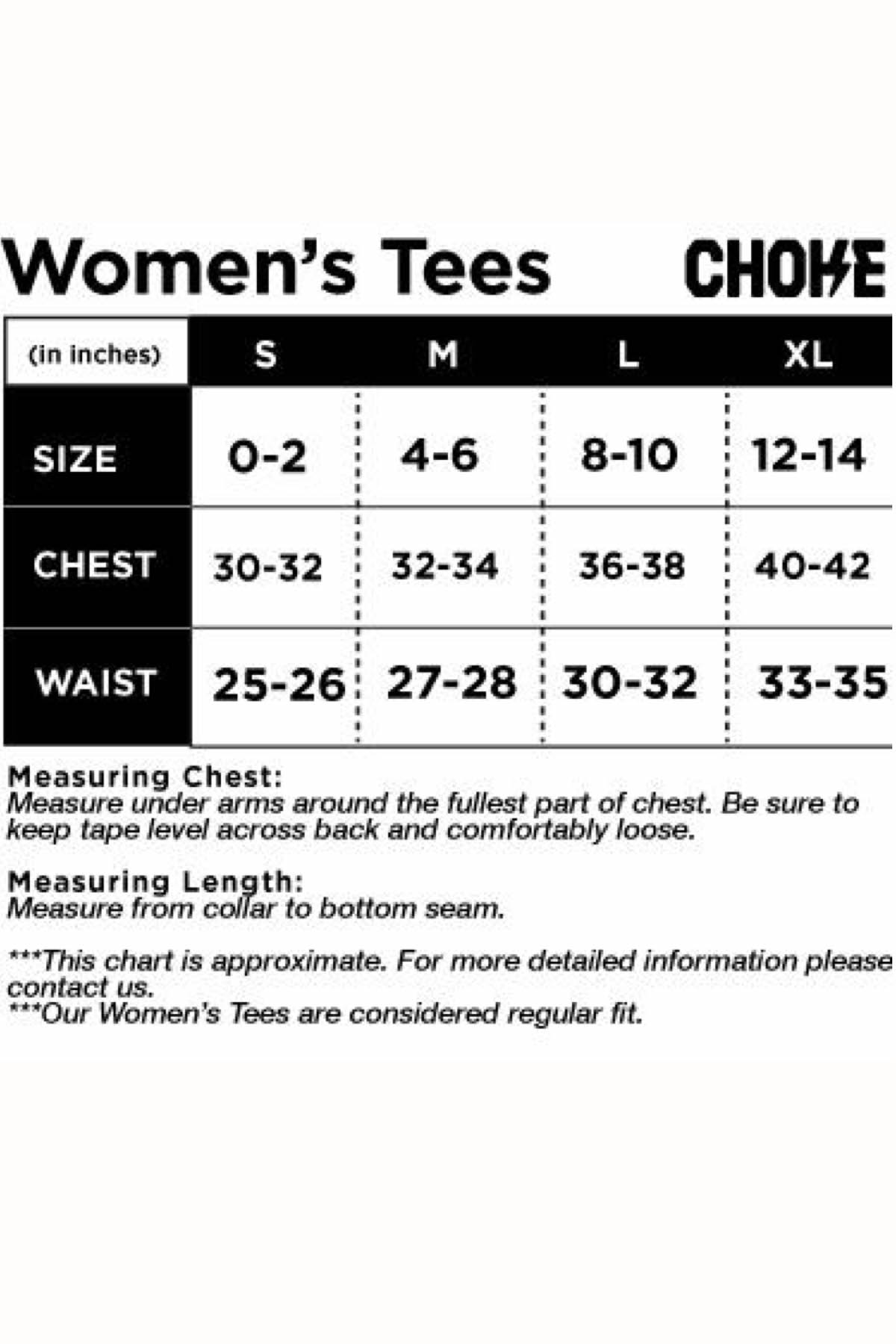 Choke Navy Beyonce Tee