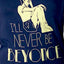 Choke Navy Beyonce Tee