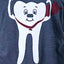 Choke Navy-Blue Mighty-Tooth Dolman Tee