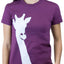 Choke Purple Giraffe Tee