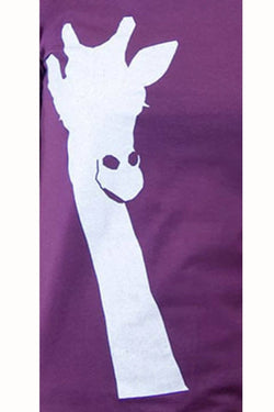 Choke Purple Giraffe Tee thumbnail 3