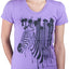 Choke Purple Zebra-Ink Tee