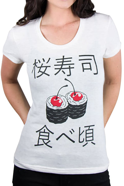 Choke White Cherry-Sushi Tee