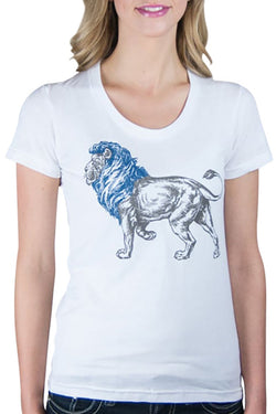 Choke White Roardoo Tee thumbnail 1