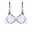Christian Lacroix White Le Soleil Fishnet Mesh T-Shirt Bra
