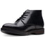 Clarks Paulson Mid Black Leather Casual Boots Black