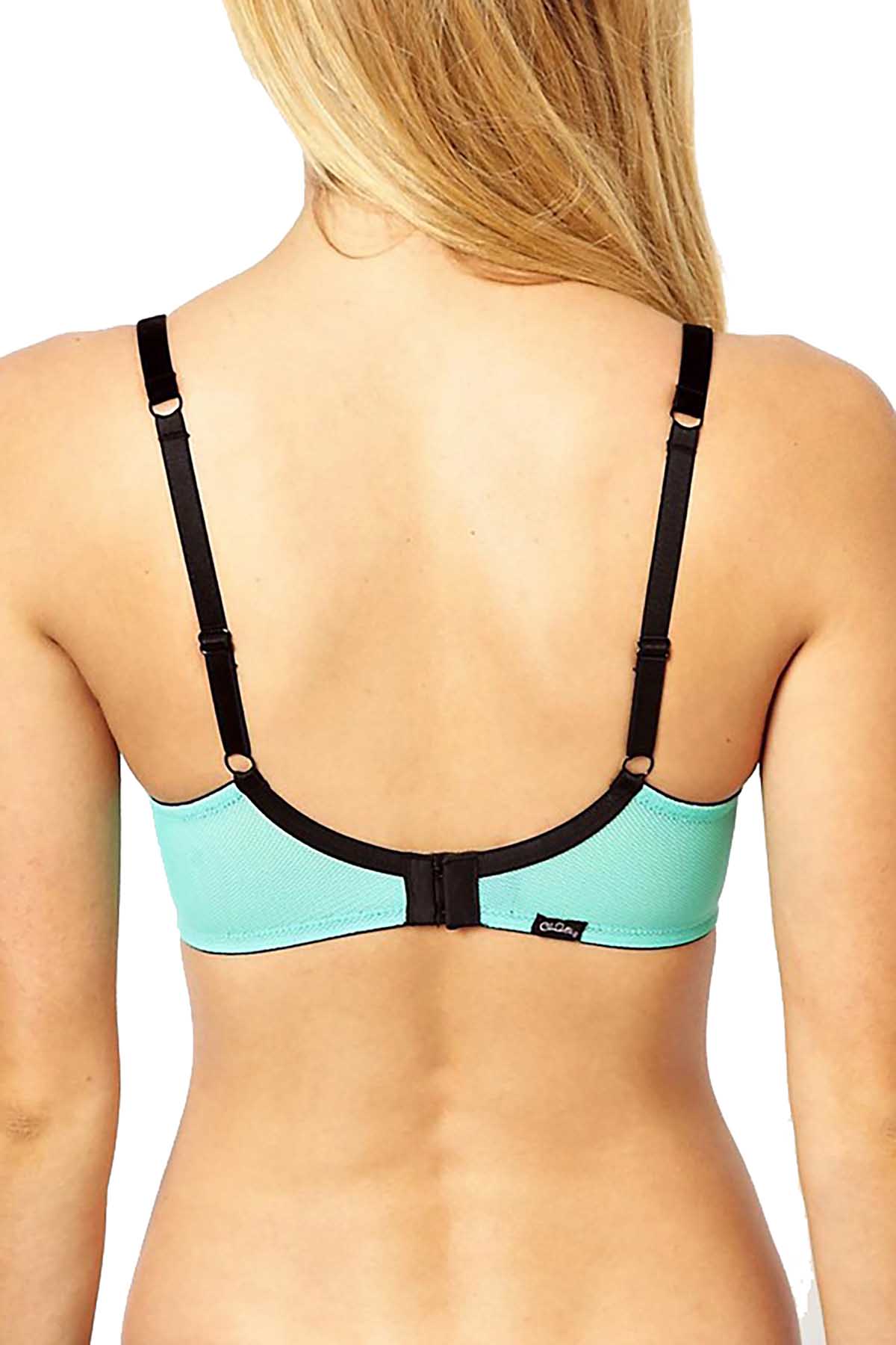 Claudette Aqua Mesh Demi Bra