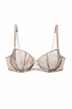 Claudette Beige En Dentelle Demi Bra thumbnail 2