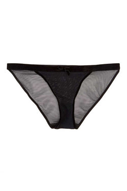 Claudette Black Fishnet Tanga Bikini thumbnail 1