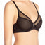 Claudette Black Mesh Demi Bra