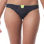 Claudette Navy & Lime Thong