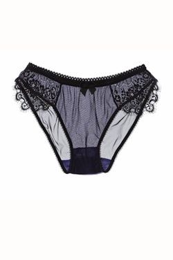 Claudette Neon Violet En Dentelle Bikini thumbnail 4