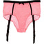 Claudette Pink Fishnet Pin-Up Panty