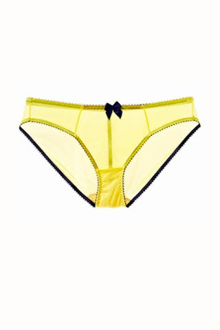Claudette Yellow & Navy Bikini