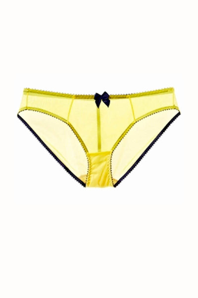 Claudette Yellow & Navy Bikini