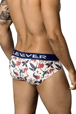 Clever Beige/Navy Trivia Latin Brief thumbnail 2