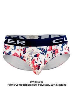 Clever Beige/Navy Trivia Latin Brief thumbnail 4