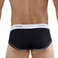 Clever Black Alpine Piping Brief