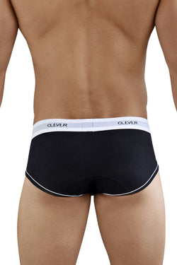 Clever Black Alpine Piping Brief thumbnail 2
