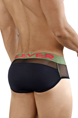 Clever Black Begonia Piping Brief thumbnail 2