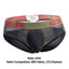 Clever Black Begonia Piping Brief