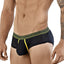 Clever Black Cattleya Piping Brief