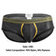 Clever Black Cattleya Piping Brief