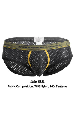 Clever Black Cattleya Piping Brief thumbnail 4