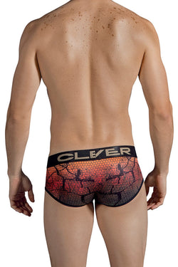 Clever Black Chameleon Piping Brief thumbnail 4