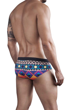 Clever Black Egyptian Swim Brief thumbnail 2