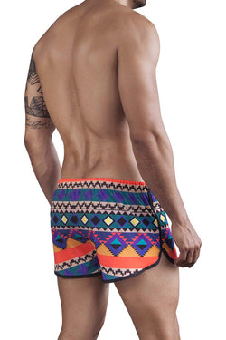 Clever Black Egyptian Swim Short thumbnail 2